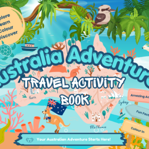 PREORDER - Australia Travel Activity Book